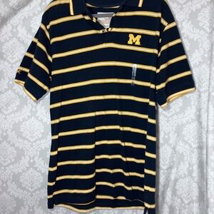 Pressbox U of M Polo M NWT